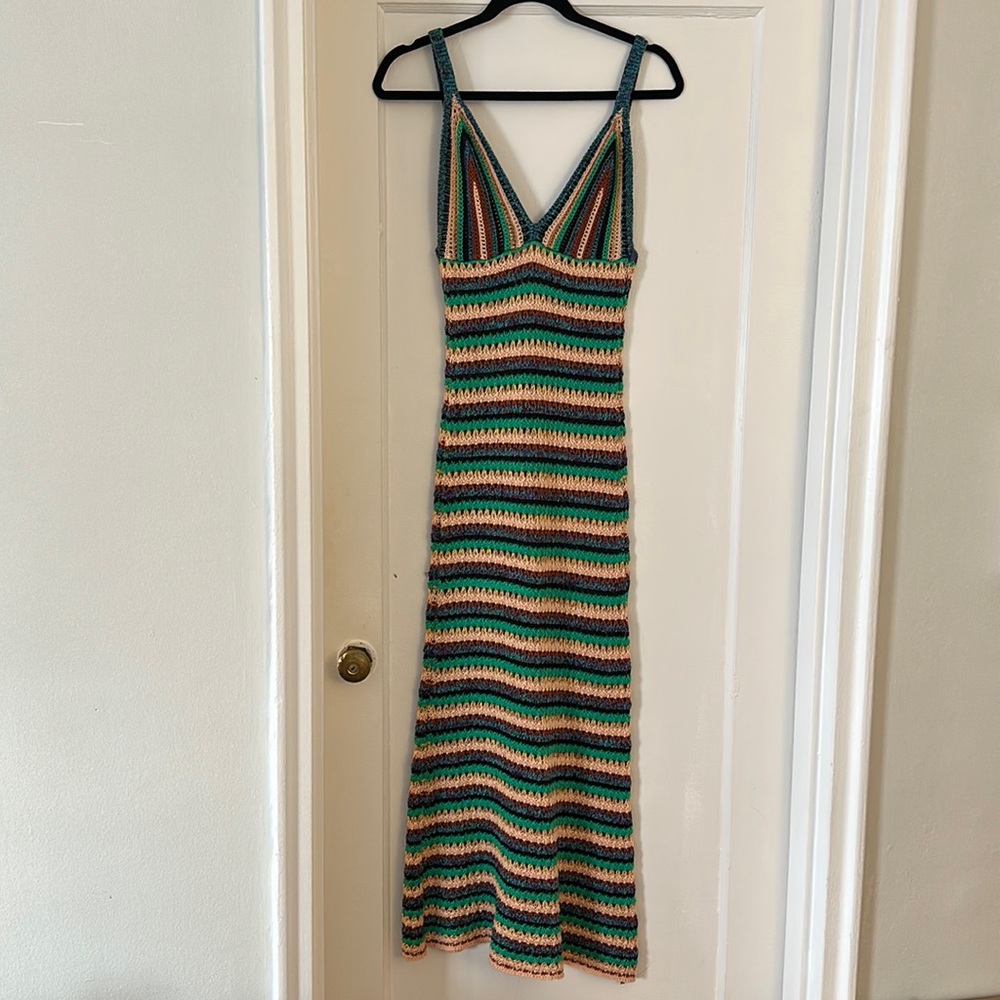 Zara never worn bestseller viral crochet dress. Size L.